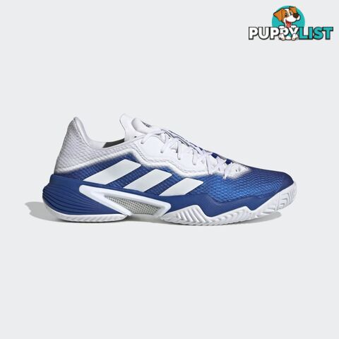 Adidas Barricade Mens Tennis Shoe - White - ADIDAS