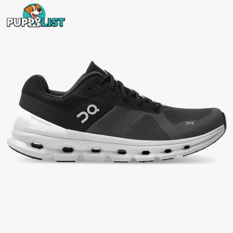 On Cloudrunner Mens Running Shoe - Black - ON