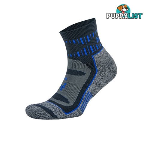 Balega Blister Resist Quarter Sock - Ink/Cobalt - BALEGA