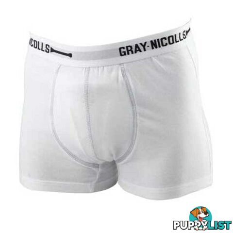 Gray-Nicolls Cricket Boys Trunks - White - GRAYNICOLLS