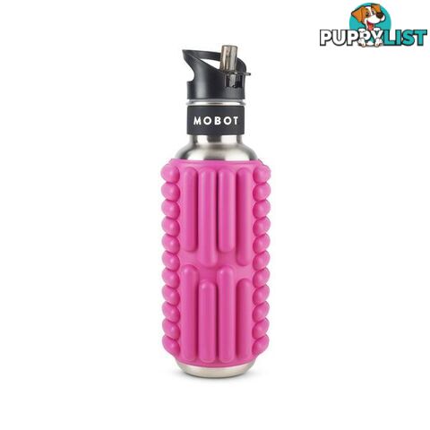 Mobot Grace 700ml Foam Roller Water Bottle - Candy Pink - MOBOT