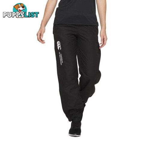 Canterbury Womens Cuffed Hem Stadium Pant - Black - CANTERBURY - 5054773084434