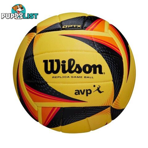 Wilson OPTX AVP Replica Volleyball - Yellow - WILSON