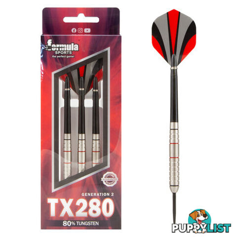 Formula Sports TX280 Gen II 80% Tungsten Dart 23g - FORMULA SPORTS