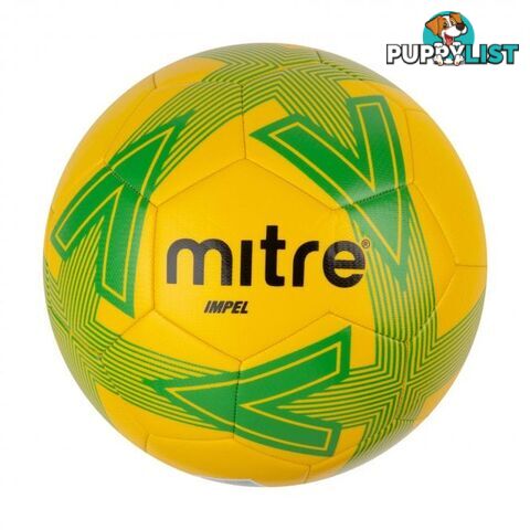 Mitre Impel One Soccer Ball - Yellow/Lime - MITRE