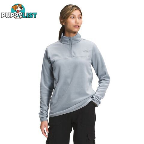 The North Face Womens TKA Glacier Fleece Â¼ Zip Top - THE NORTH FACE