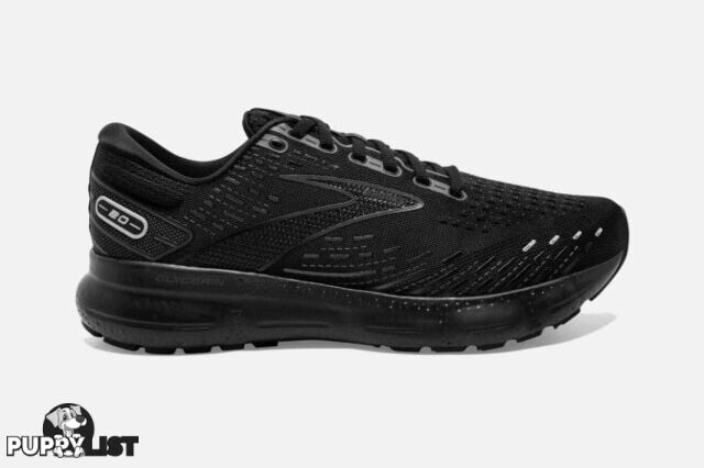 Brooks Glycerin 20 D Mens Running Shoe - Black - BROOKS