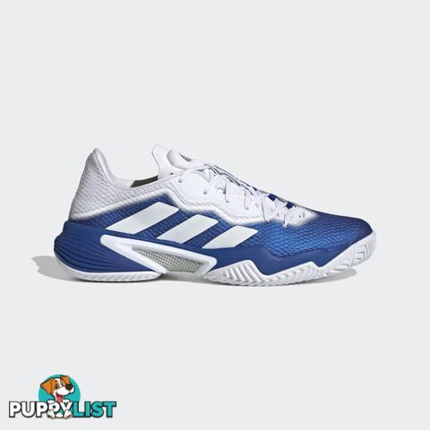 Adidas Barricade Mens Tennis Shoe - White - ADIDAS