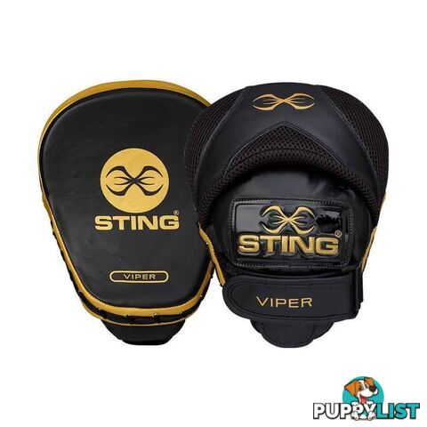 Sting Viper Speed Focus Mitt - Black/Gold - STING - 9336321026421