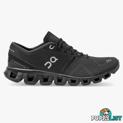 ON Cloud X Womens Training Shoe - Black/Asphalt - ON - 7630040567947