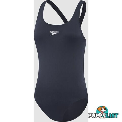 Speedo Girls Endurance + Leaderback Swimsuit - Speedo Navy - SPEEDO