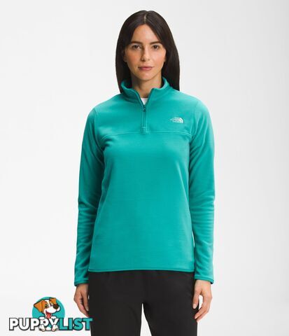 The North Face Womens TKA Glacier Fleece Â¼ Zip Top - THE NORTH FACE