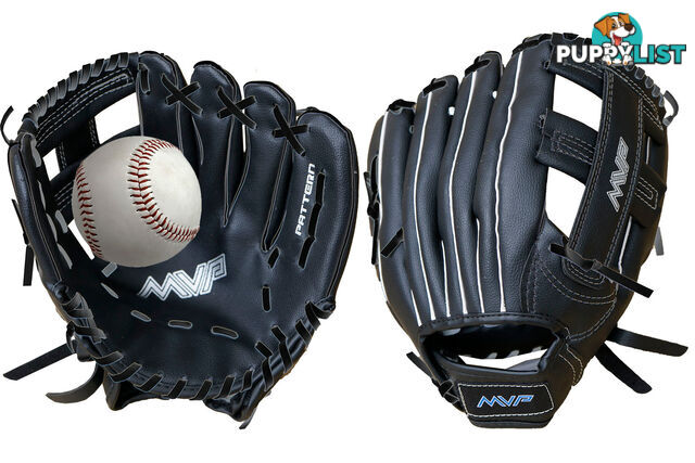 Easton MVP 950 9.5 Inch Glove Ball Combo RHT Glove - BGBK950 RHT - EASTON