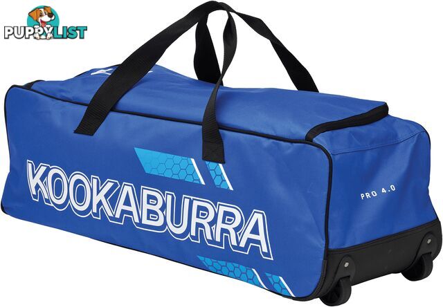 Kookaburra Pro 4.0 Wheelie Cricket Bag - Blue - KOOKABURRA