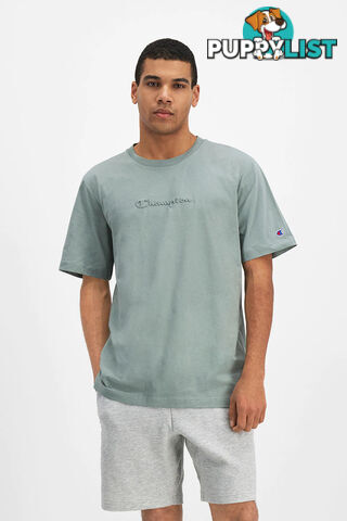 Champion Mens Rochester Tech Tee - Sage Grit Green - CHAMPION