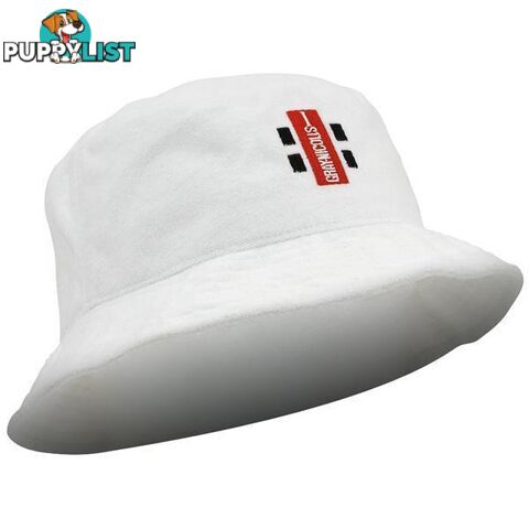 Gray-Nicolls Towelling Hat - White - GRAYNICOLLS