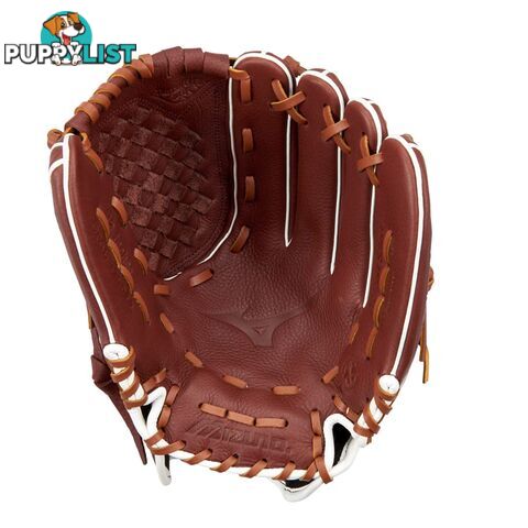 Mizuno Prospect Select 12 Inch RHT Fastpitch Softball Glove - Brick/Dust - MIZUNO