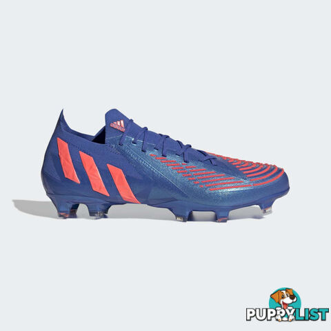 Adidas Predator Edge.1 L FG Adult Footy Boot - Blue - ADIDAS