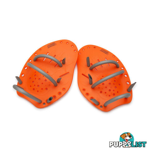 Zoggs Matrix Hand Paddles Medium - Orange/Grey - ZOGGS