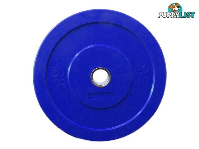 HCE Olympic Blue Bumper Weight Plate 20kg - HCE - 2200001545786