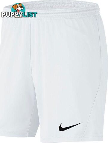 Nike Womens Park 3 Short - White - NIKE - 193654343873