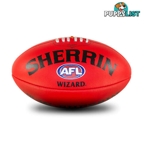 Sherrin Wizard Leather AFL Ball - SHERRIN