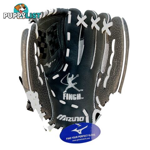 Mizuno Prospect Finch 11 Inch RHT Fastpitch Softball Glove - Grey/Silver - MIZUNO