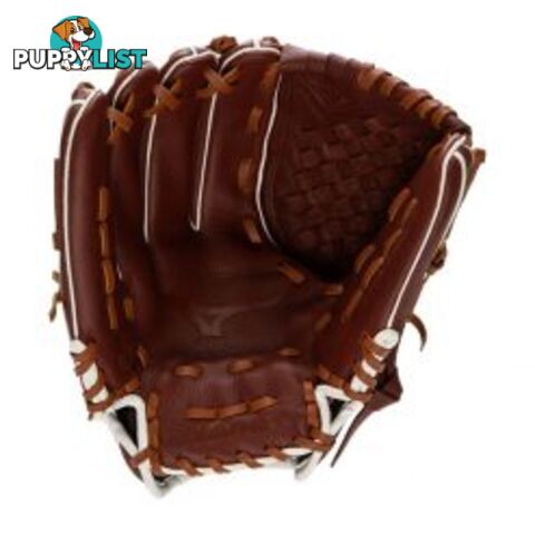 Mizuno Prospect Select 12.5 Inch LHT Fastpitch Softball Glove - Brick/Dust - MIZUNO