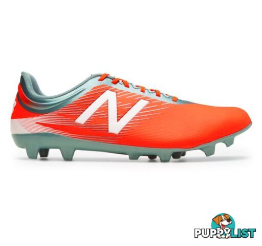 New Balance Alpha D Senior Footy Boot-Orange/Silver-10 - NEWBALANCE