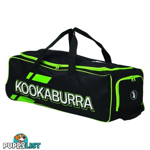 Kookaburra Pro 4.0 Wheelie Cricket Bag - Black - KOOKABURRA