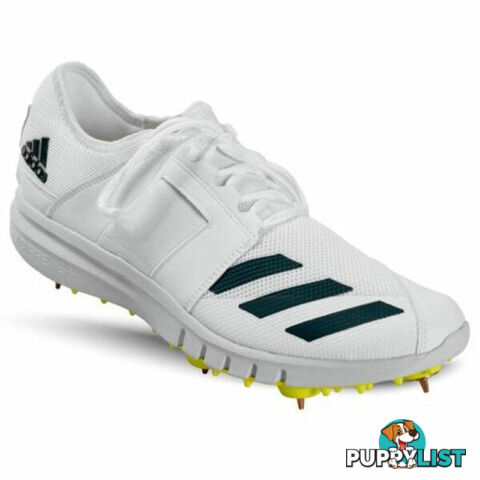 Adidas Howzat Spike Senior Cricket Shoe - White lSize 11 - ADIDAS - 4064036013829