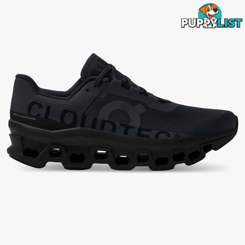 On Cloudmonster Mens Running Shoe - All Black - ON