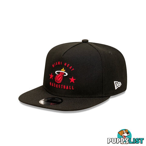 New Era Miami Heat 9Fifty A-Frame Snapback Cap - NEW ERA