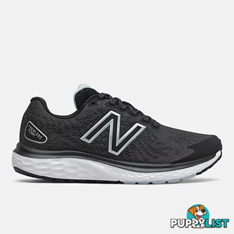 New Balance Fresh Foam 680 V7 Womens Running Shoe-Black-7 - NEWBALANCE