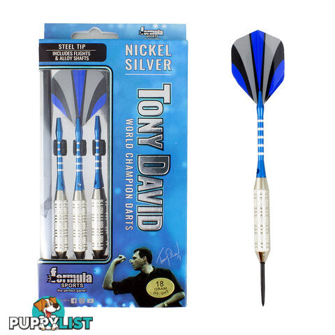 Formula Sports Tony David Nickel Silver Dart 22g - FORMULA SPORTS