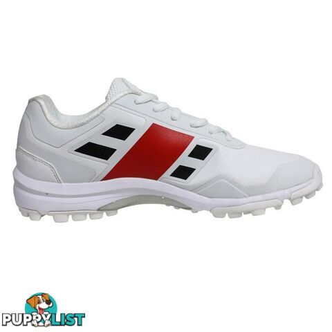 Gray-Nicolls Velocity 3.0 Rubber Adult Cricket Shoes - White lSize 10 - GRAYNICOLLS