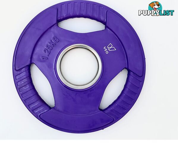 VEO Olympic Rubber Bump Plate 1.25KG - VEO