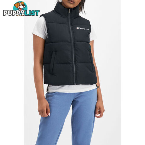 Champion Womens Roch Puffer Vest - Black - CHAMPION