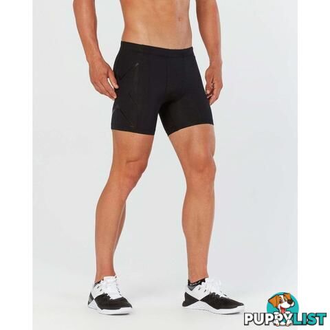 2XU Mens Core Compression 1/2 Shorts - 2XU