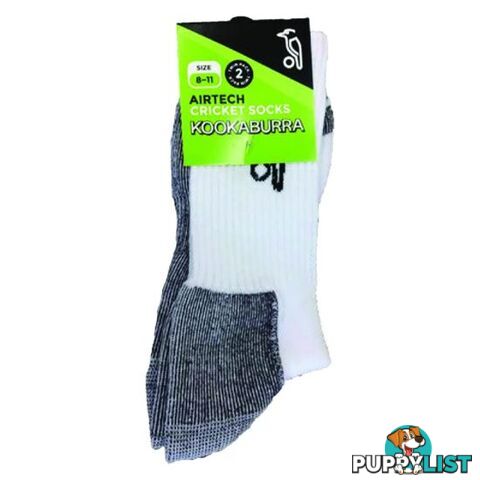 Kookaburra AirTech Socks (2pk) - KOOKABURRA