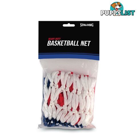 Spalding Heavy Duty Basketball Net - Red/White/Blue - SPALDING