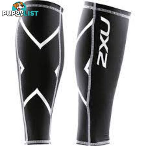 2XU Mens Compression Calf Guards - 2XU - 9336340101307