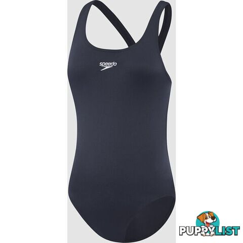 Speedo Girls Endurance + Leaderback Swimsuit - Speedo Navy - SPEEDO