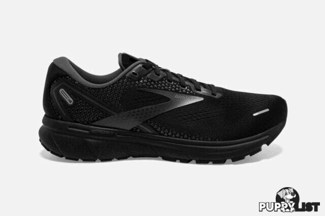 Brooks Mens Ghost 14 D Black - BROOKS