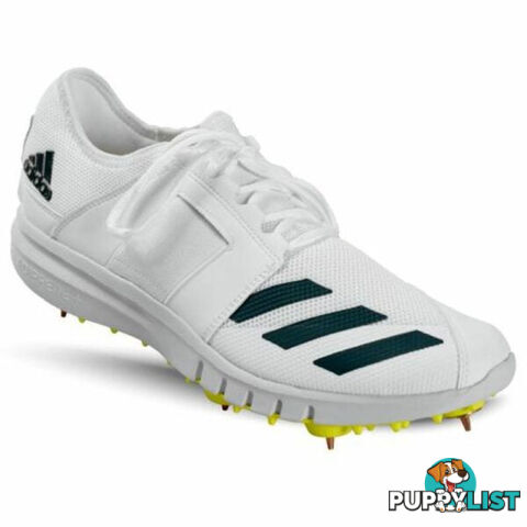 Adidas Howzat Spike Senior Cricket Shoe - White lSize 9 - ADIDAS - 4064036013843