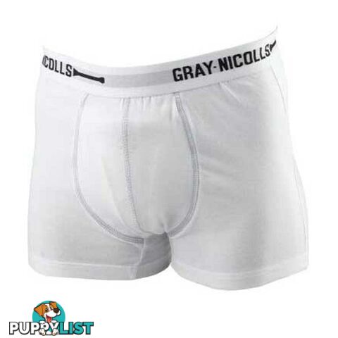 Gray-Nicolls Cricket Mens Trunks - White - GRAYNICOLLS