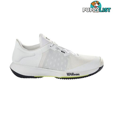 Wilson Mens Kaos Swift Tennis Shoe - Wh/Space/Yellow - WILSON