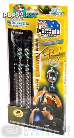 Formula Sports Tony David 80% Tungsten Darts 20g - FORMULA SPORTS - 9337362009411