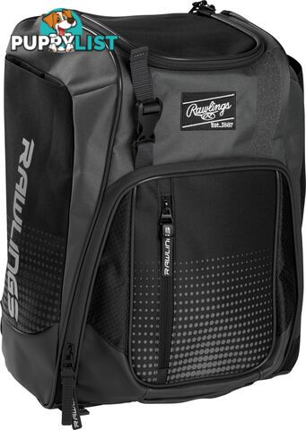 Rawlings Franchise Players Baseball/Softball Backpack - Black - RAWLINGS