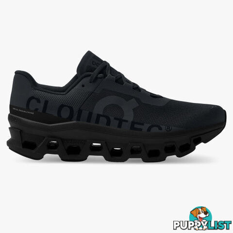 On Cloudmonster Mens Running Shoe - All Black - ON